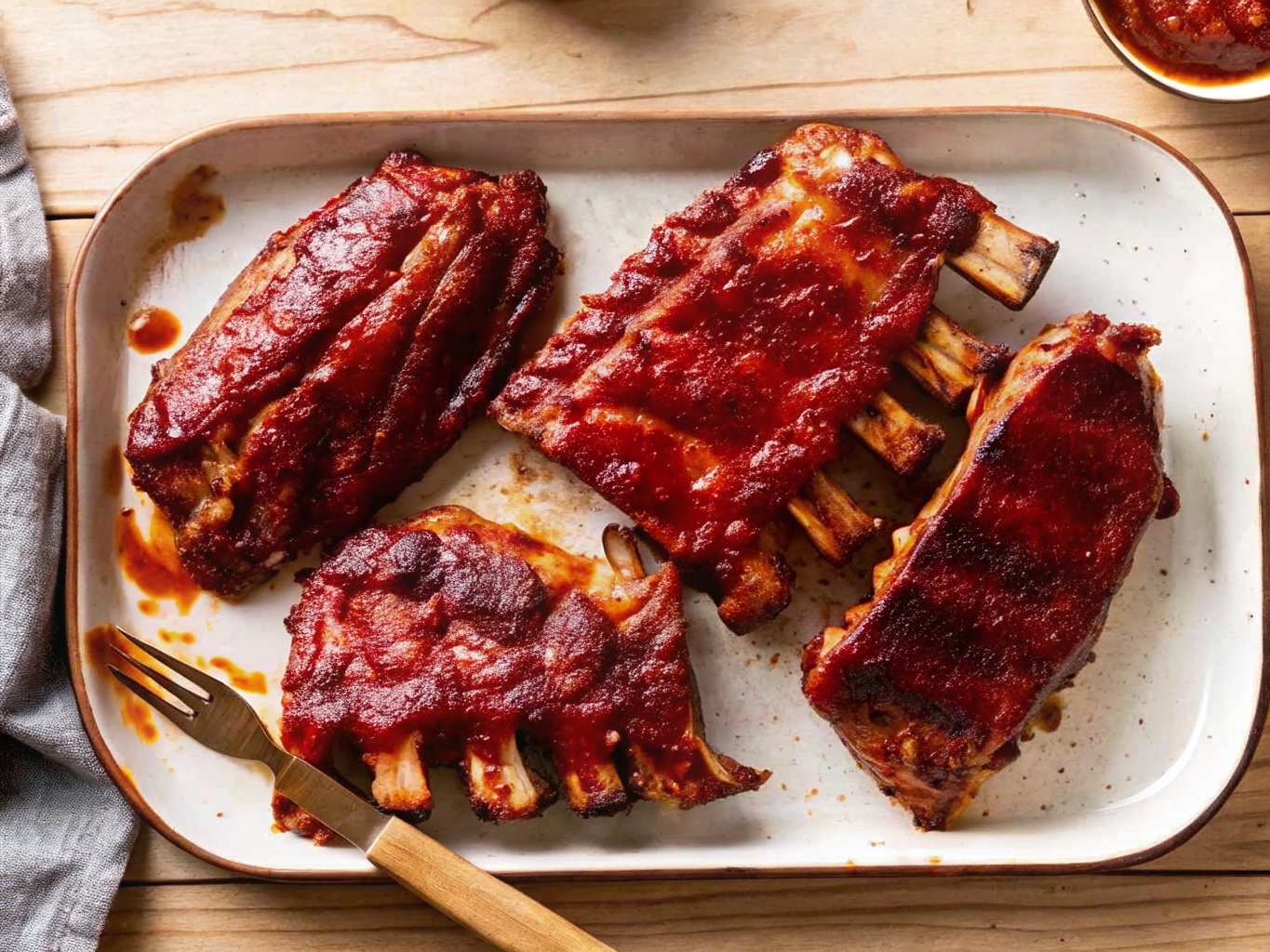 1 Slow Cooker Baby Back Ribs