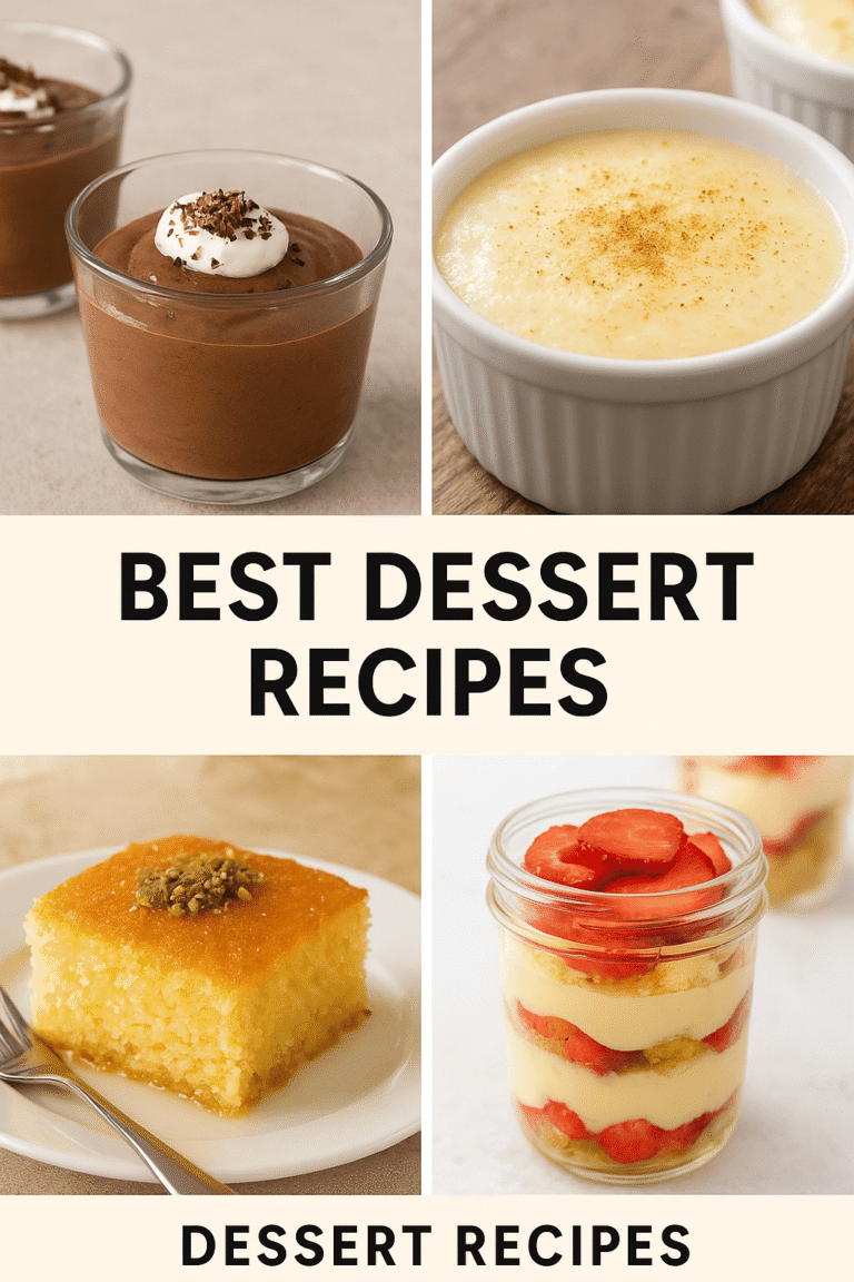The Best Dessert Recipes