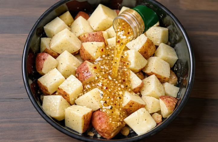 Slow Cooker Italian Herb Potatoes