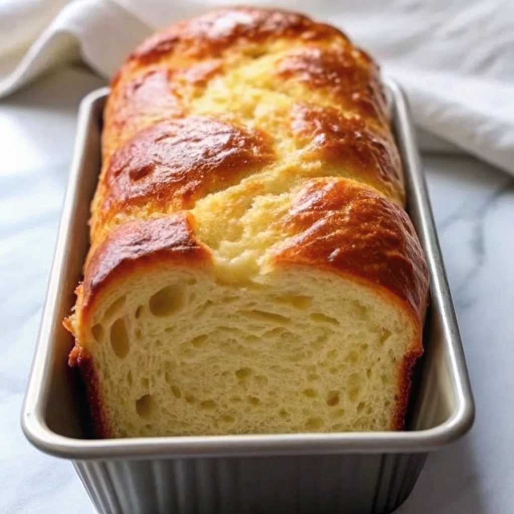 2-Ingredient Fluffy Bread