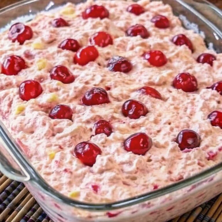 cherry fluff frozen salad